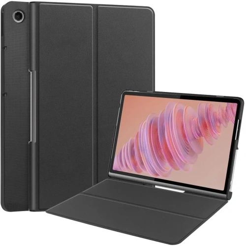 Etui z klapką Bizon Case Tab Croc do Lenovo Tab Plus 11.5" 2024 czarne