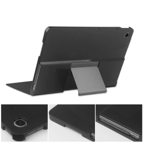 Etui z klapką Bizon Case Tab Croc do Lenovo Tab Plus 11.5" 2024 czarne