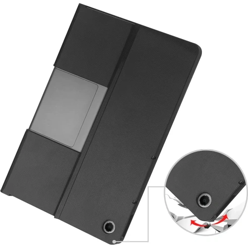 Etui z klapką Bizon Case Tab Croc do Lenovo Tab Plus 11.5" 2024 czarne