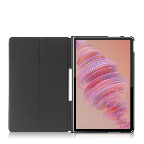 Etui z klapką Bizon Case Tab Croc do Lenovo Tab Plus 11.5" 2024 czarne