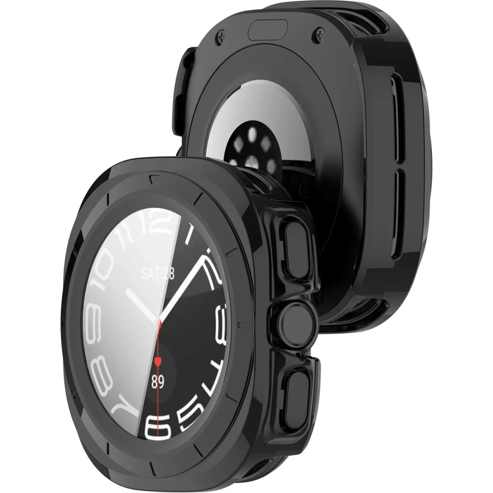 Hurtownia GSM - Bizon Case+Glass Uhr Samsung Galaxy Uhr Ultra 47 mm schwarz - BIZ6047 - {ean13} - Hurt