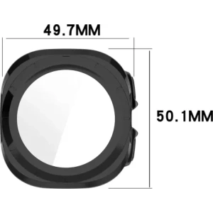 Hurtownia GSM - Etui se sklem na hodinky Bizon Case+Glass Watch do Samsung Galaxy Watch Ultra 47 mm černé - BIZ6047 - {ean13} - Hurt