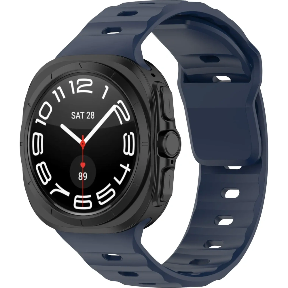 Hurtownia GSM - Bizon Strap Uhr Silikon Samsung Galaxy Uhr Ultra 47 mm navy blau - BIZ6049 - {ean13} - Hurt