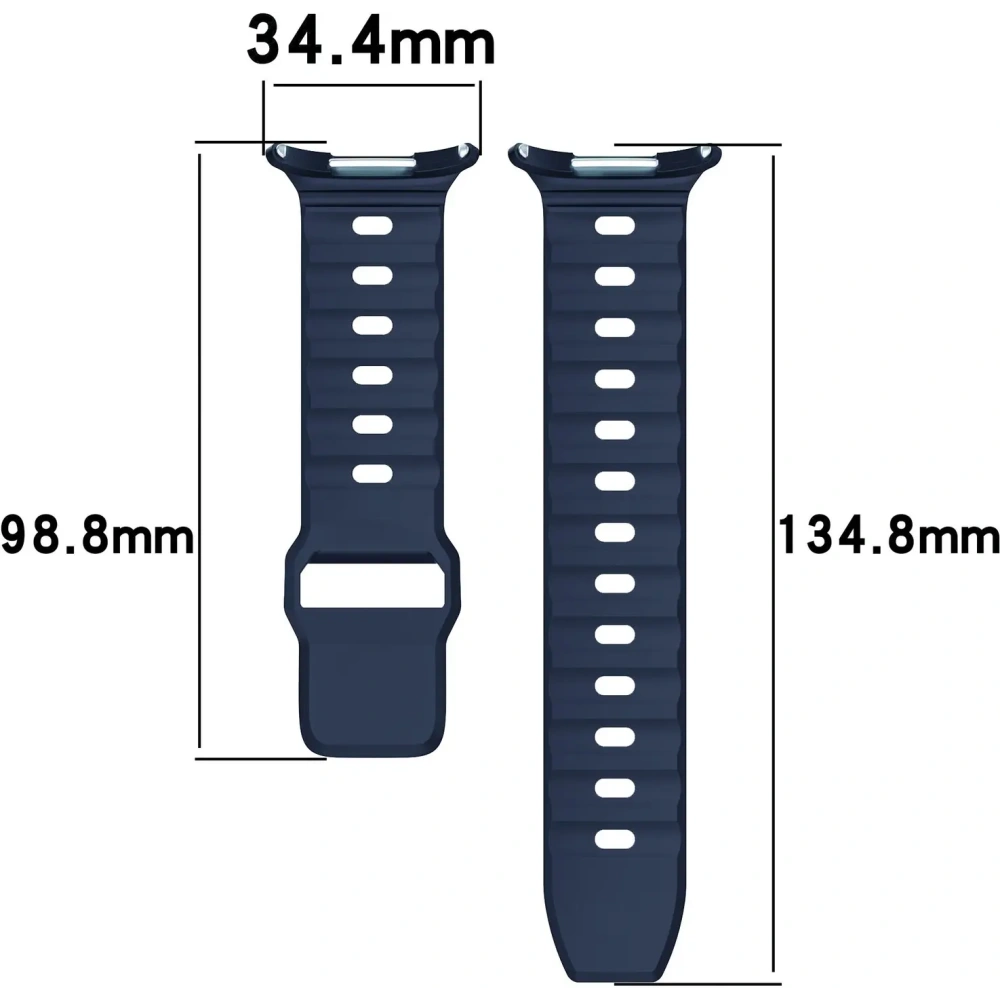 Hurtownia GSM - Bizon Strap Uhr Silikon Samsung Galaxy Uhr Ultra 47 mm navy blau - BIZ6049 - {ean13} - Hurt