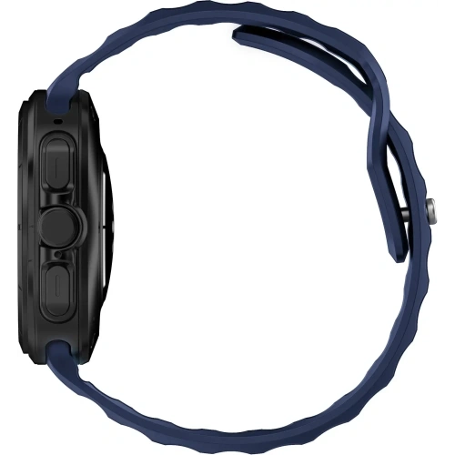 Silikonowy pasek Bizon Strap Watch Silicone do Samsung Galaxy Watch Ultra 47 mm granatowy