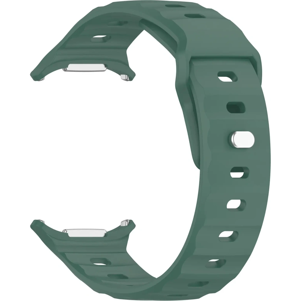 Hurtownia GSM - Silikonový pásek Bizon Strap Watch Silicone do Samsung Galaxy Watch Ultra 47 mm tmavě zelený - BIZ6050 - {ean13} - Hurt