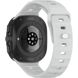 Hurtownia GSM - Silikonový pásek Bizon Strap Watch Silicone pro Samsung Galaxy Watch Ultra 47 mm světle šedý - BIZ6051 - {ean13} - Hurt