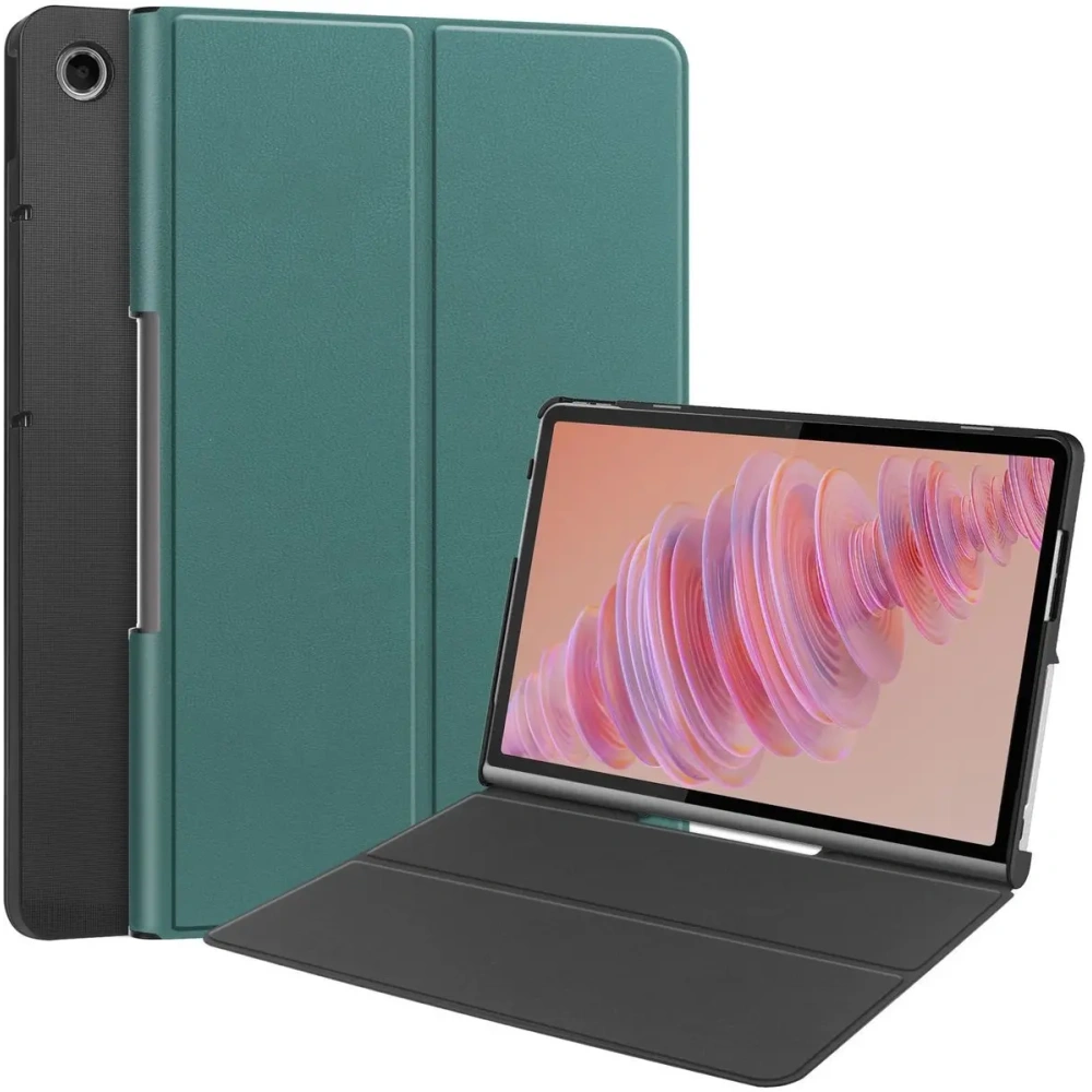 Hurtownia GSM - Etui z klapką Bizon Case Tab Croc do Lenovo Tab Plus 11.5" 2024 ciemnozielone - BIZ5848 - {ean13} - Hurt