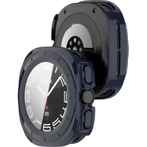 Hurtownia GSM - Etui se sklem na hodinky Bizon Case+Glass Watch pro Samsung Galaxy Watch Ultra 47 mm modré - BIZ5859 - {ean13} - Hurt