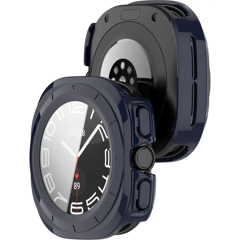 Hurtownia GSM - Bizon Case+Glass Uhr Samsung Galaxy Uhr Ultra 47 mm blau - BIZ5859 - {ean13} - Hurt
