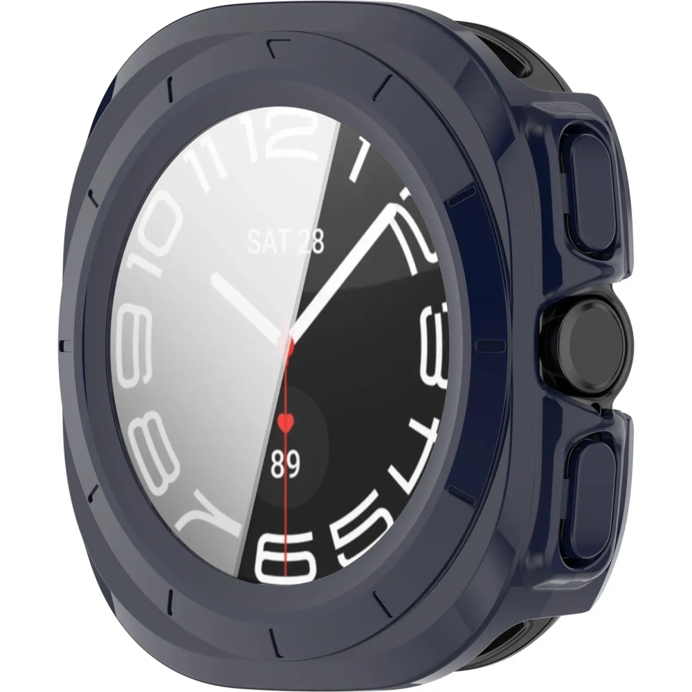 Hurtownia GSM - Bizon Case+Glass Uhr Samsung Galaxy Uhr Ultra 47 mm blau - BIZ5859 - {ean13} - Hurt