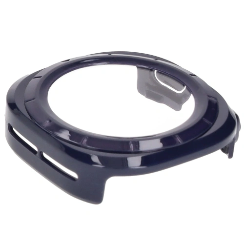 Etui ze szkłem do zegarka Bizon Case+Glass Watch do Samsung Galaxy Watch Ultra 47 mm niebieskie