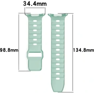 Hurtownia GSM - Silikonový pásek Bizon Strap Watch Silicone do Samsung Galaxy Watch Ultra 47 mm mátový - BIZ5861 - {ean13} - Hurt