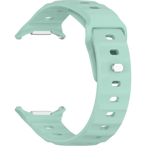 Silikonowy pasek Bizon Strap Watch Silicone do Samsung Galaxy Watch Ultra 47 mm miętowy