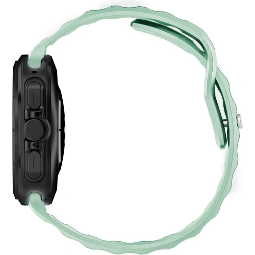 Silikonowy pasek Bizon Strap Watch Silicone do Samsung Galaxy Watch Ultra 47 mm miętowy