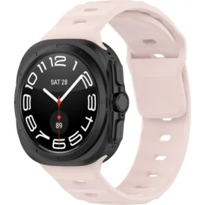 Hurtownia GSM - Silikonový pásik Bizon Strap Watch Silicone do Samsung Galaxy Watch Ultra 47 mm růžový - BIZ5862 - {ean13} - Hurt