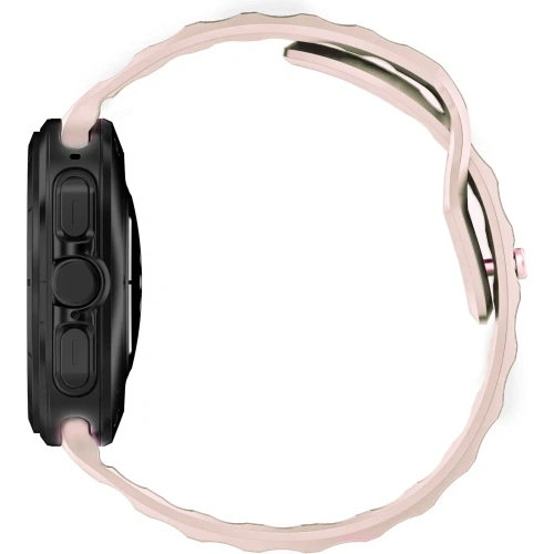 Silikonowy pasek Bizon Strap Watch Silicone do Samsung Galaxy Watch Ultra 47 mm różowy