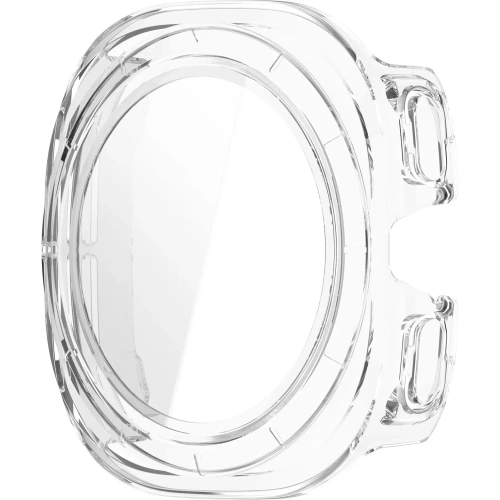 Etui ze szkłem do zegarka Bizon Case+Glass Watch do Samsung Galaxy Watch Ultra 47 mm przezroczyste