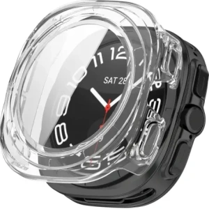 Hurtownia GSM - Etui se sklem pro hodinky Bizon Case+Glass Watch do Samsung Galaxy Watch Ultra 47 mm průhledné - BIZ5864 - {ean13} - Hurt