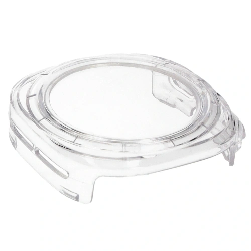 Etui ze szkłem do zegarka Bizon Case+Glass Watch do Samsung Galaxy Watch Ultra 47 mm przezroczyste