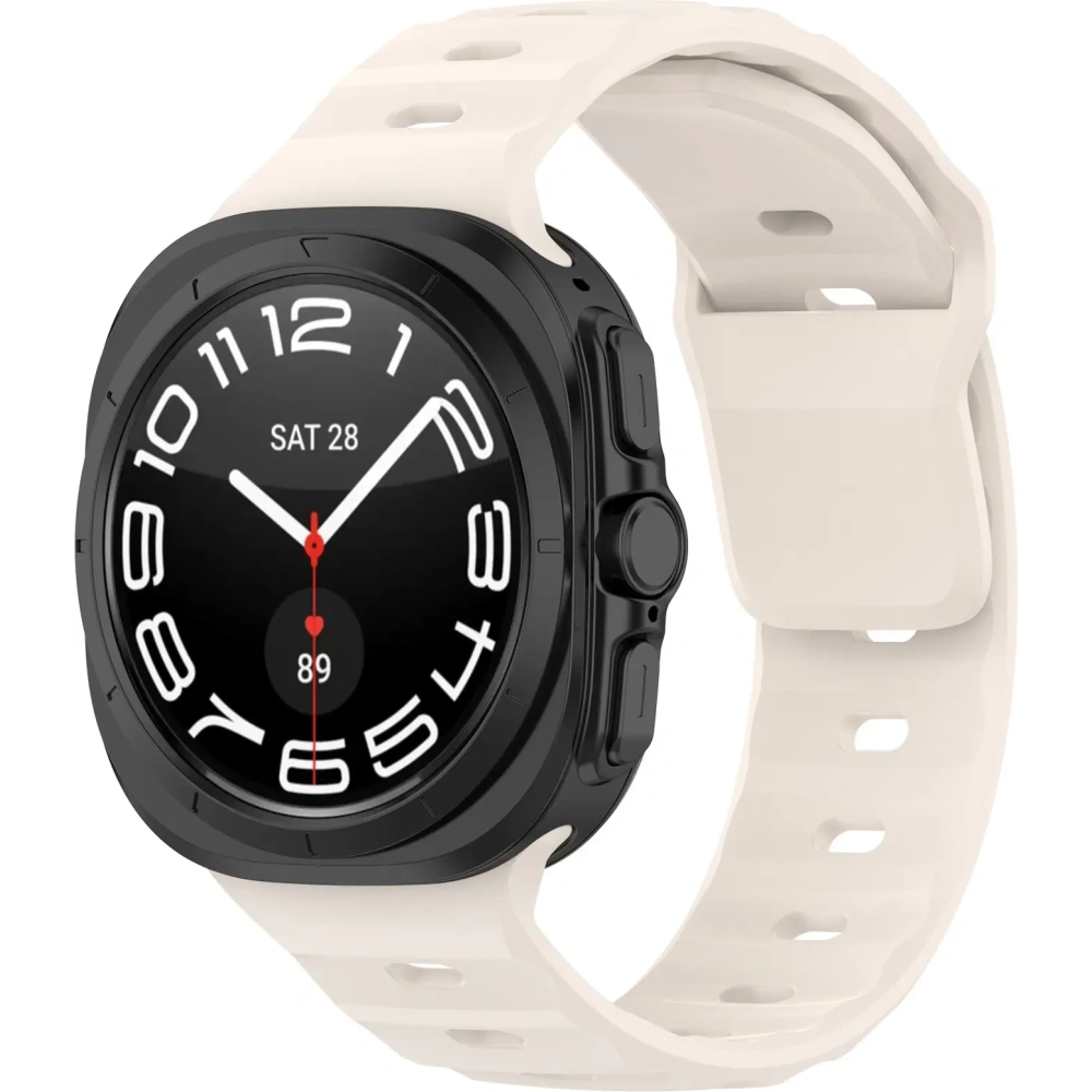 Hurtownia GSM - Bizon Strap Uhr Silikon Samsung Galaxy Uhr Ultra 47 mm hellbeige - BIZ5872 - {ean13} - Hurt