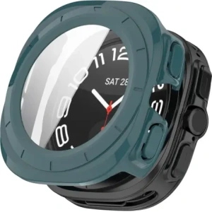 Hurtownia GSM - Etui se sklem na hodinky Bizon Case+Glass Watch pro Samsung Galaxy Watch Ultra 47 mm zelené - BIZ5893 - {ean13} - Hurt
