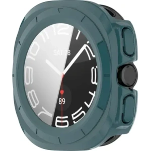 Hurtownia GSM - Etui se sklem na hodinky Bizon Case+Glass Watch pro Samsung Galaxy Watch Ultra 47 mm zelené - BIZ5893 - {ean13} - Hurt