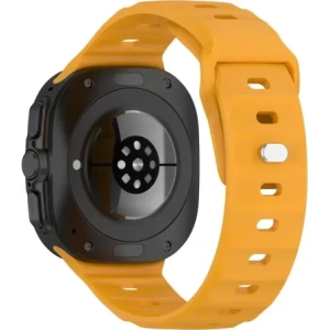Hurtownia GSM - Bizon Szíjas Óra Szilikon Samsung Galaxy Óra Ultra 47 mm sárga - BIZ5899 - {ean13} - Hurt