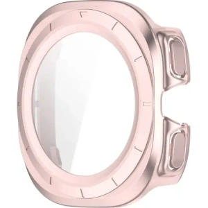 Hurtownia GSM - Etui se sklem na hodinky Bizon Case+Glass Watch pro Samsung Galaxy Watch Ultra 47 mm saténově růžové - BIZ6064 - {ean13} - Hurt