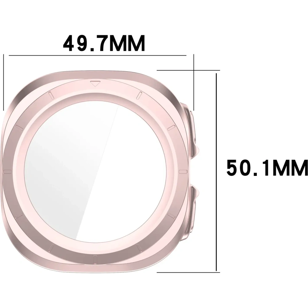 Hurtownia GSM - Bizon Case+Glass Uhr Samsung Galaxy Watch Ultra 47 mm satin pink - BIZ6064 - {ean13} - Hurt
