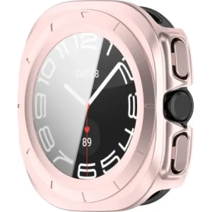 Hurtownia GSM - Etui se sklem na hodinky Bizon Case+Glass Watch pro Samsung Galaxy Watch Ultra 47 mm saténově růžové - BIZ6064 - {ean13} - Hurt