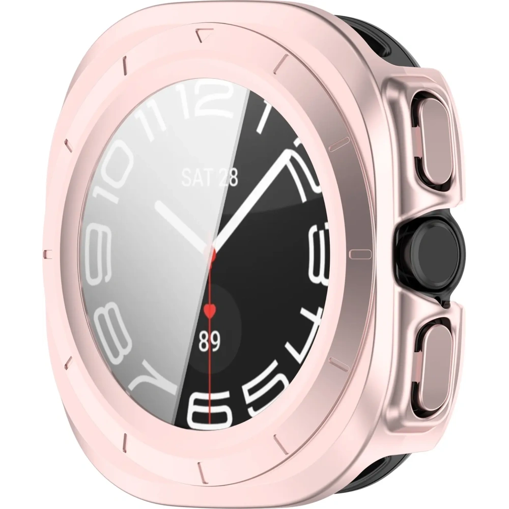 Hurtownia GSM - Bizon Case+Glass Uhr Samsung Galaxy Watch Ultra 47 mm satin pink - BIZ6064 - {ean13} - Hurt