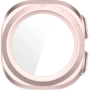 Hurtownia GSM - Etui se sklem na hodinky Bizon Case+Glass Watch pro Samsung Galaxy Watch Ultra 47 mm saténově růžové - BIZ6064 - {ean13} - Hurt