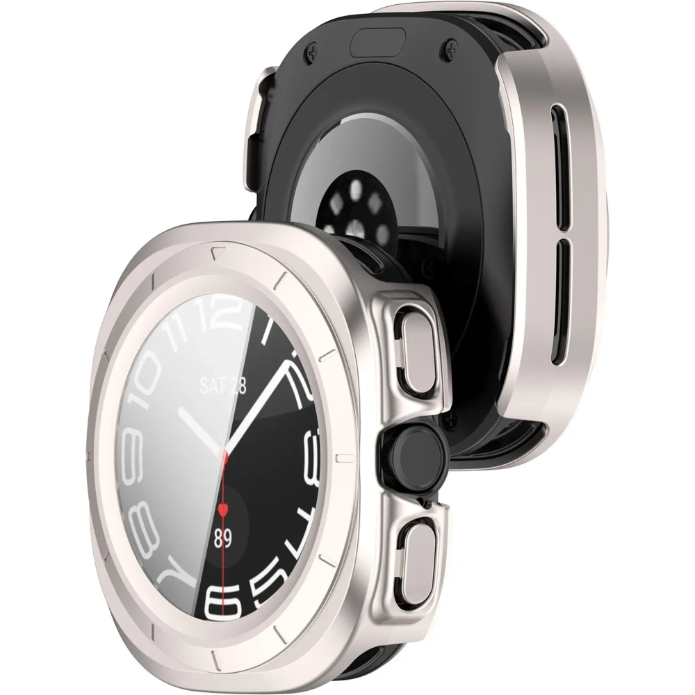 Hurtownia GSM - Bizon Case+Glass Uhr Samsung Galaxy Uhr Ultra 47 mm satin champagner - BIZ5912 - {ean13} - Hurt