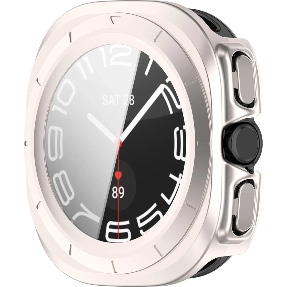 Hurtownia GSM - Bizon Case+Glass Uhr Samsung Galaxy Uhr Ultra 47 mm satin champagner - BIZ5912 - {ean13} - Hurt