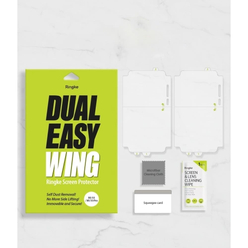 Folia hydrożelowa Ringke Dual Easy Wing Full Cover Xiaomi Mi 10/Pro [2 PACK]