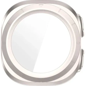 Hurtownia GSM - Etui se sklem na hodinky Bizon Case+Glass Watch pro Samsung Galaxy Watch Ultra 47 mm saténově šampaňské - BIZ5912 - {ean13} - Hurt