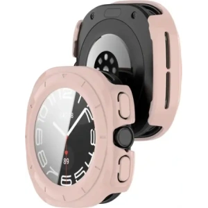 Hurtownia GSM - Etui se sklem na hodinky Bizon Case+Glass Watch do Samsung Galaxy Watch Ultra 47 mm růžové - BIZ6069 - {ean13} - Hurt