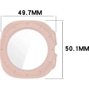 Hurtownia GSM - Etui se sklem na hodinky Bizon Case+Glass Watch do Samsung Galaxy Watch Ultra 47 mm růžové - BIZ6069 - {ean13} - Hurt