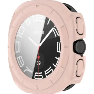 Hurtownia GSM - Etui ze szkłem do zegarka Bizon Case+Glass Watch do Samsung Galaxy Watch Ultra 47 mm różowe - BIZ6069 - {ean13} - Hurt