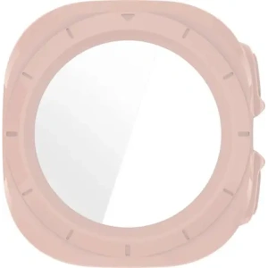 Wholesale Bizon Case+Glass Watch Samsung Galaxy Watch Ultra 47 mm pink - BIZ6069 - {ean13} - Hurt