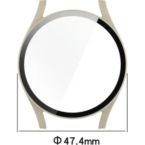 Hurtownia GSM - Bizon Case+Glass Ceas Samsung Galaxy Watch 7 44 mm bej - BIZ6070 - {ean13} - Hurt