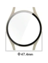 Hurtownia GSM - Bizon Case+Glass Ceas Samsung Galaxy Watch 7 44 mm bej - BIZ6070 - {ean13} - Hurt