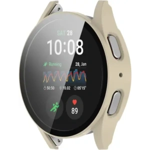 Hurtownia GSM - Etui se sklem pro hodinky Bizon Case+Glass Watch do Samsung Galaxy Watch 7 44 mm béžové - BIZ6070 - {ean13} - Hurt