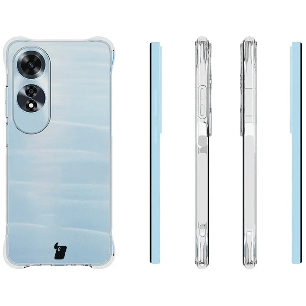 Hurtownia GSM - Elastyczne etui Bizon Case Salpa do Oppo A60 4G przezroczyste - BIZ6071 - {ean13} - Hurt