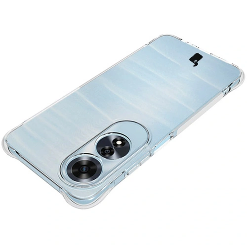 Elastyczne etui Bizon Case Salpa do Oppo A60 4G przezroczyste