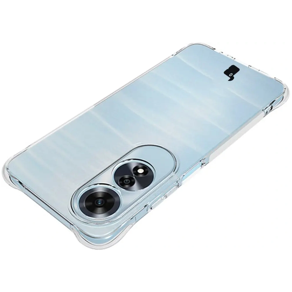 Hurtownia GSM - Elastyczne etui Bizon Case Salpa do Oppo A60 4G przezroczyste - BIZ6071 - {ean13} - Hurt