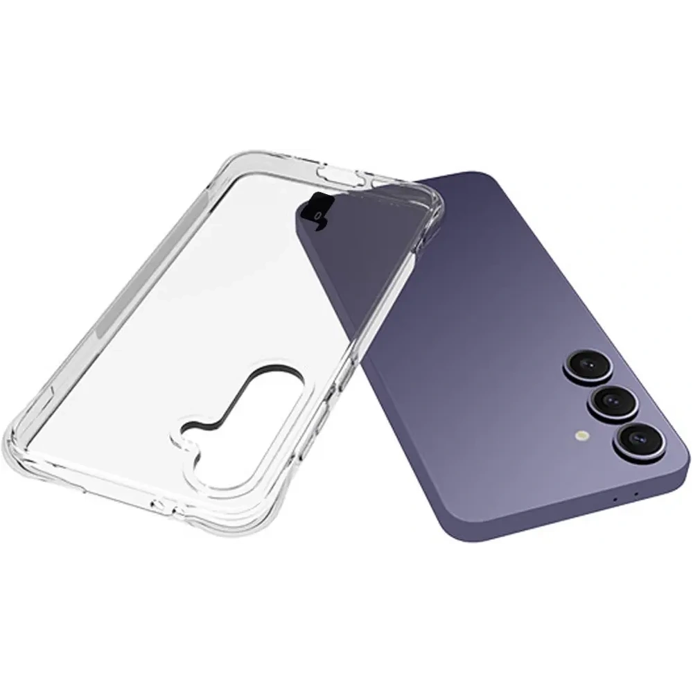 Hurtownia GSM - Elastyczne etui Bizon Case Salpa do Samsung Galaxy S24 FE przezroczyste - BIZ5917 - {ean13} - Hurt