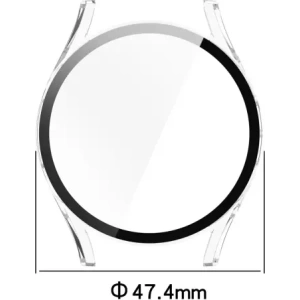 Hurtownia GSM - Bizon Case+Glass Watch Samsung Galaxy Watch 7 44 mm clar - BIZ6075 - {ean13} - Hurt