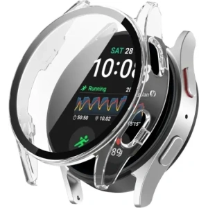 Hurtownia GSM - Etui se sklem pro hodinky Bizon Case+Glass Watch pro Samsung Galaxy Watch 7 44 mm průhledné - BIZ6075 - {ean13} - Hurt